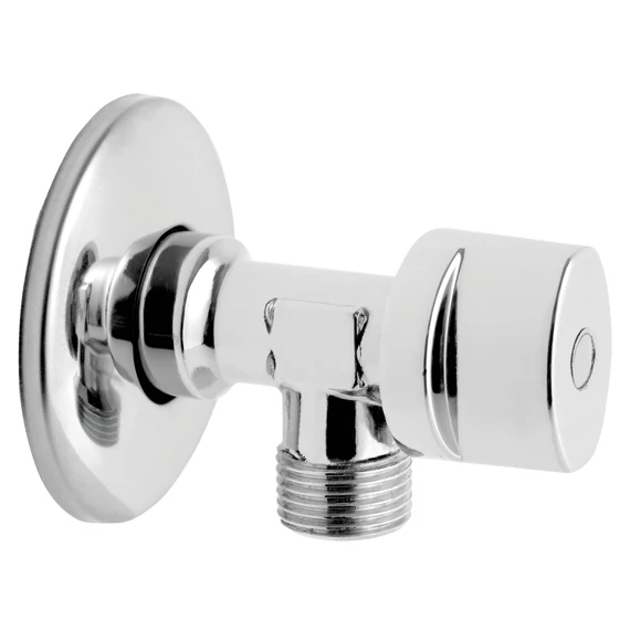 FERRO sarokszelep mosógéptöltő 1/2"-3/4", 100°C-ig, 10bar