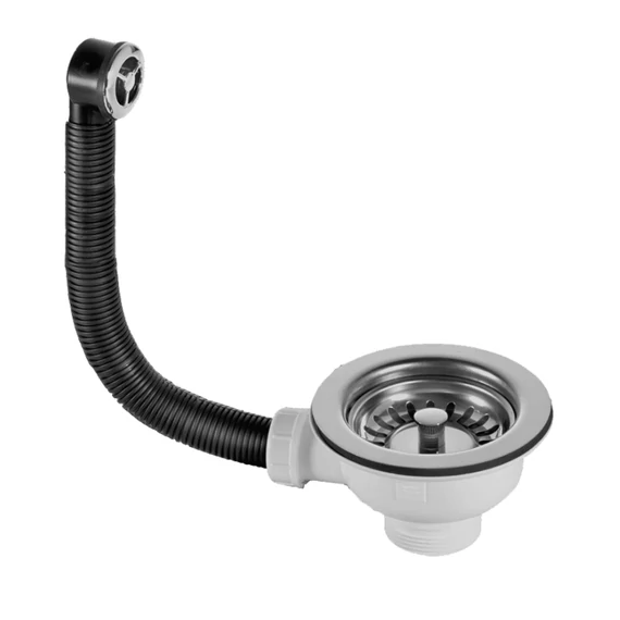 Leeresztő túlfolyós 6/4"-114mm kerek túlfolyó    HC 160 FS