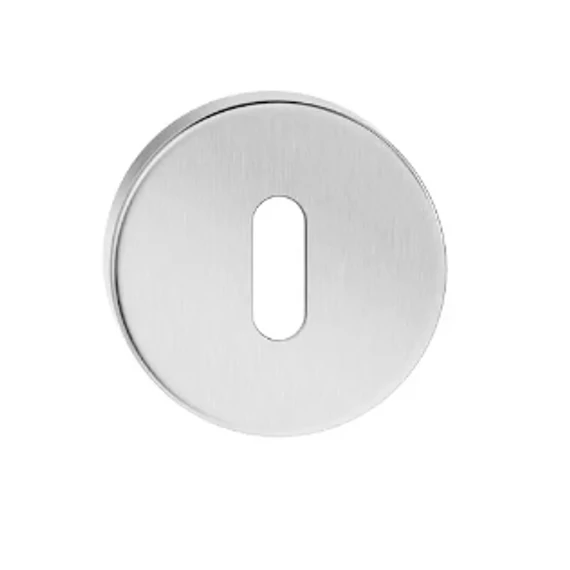 Rozetta inox, rozsdamentes BB, kulcslyukas d=50 mm