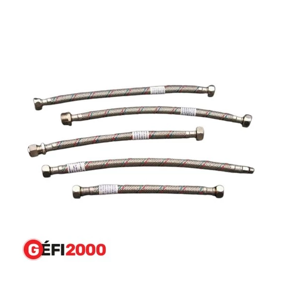 Mateu Flex bekötőcső M10 x 3/8  / 30 cm  /egykaros csaphoz/