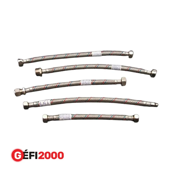 Mateu Flex bekötőcső M10 x 3/8  / 35 cm /egykaros csaphoz/