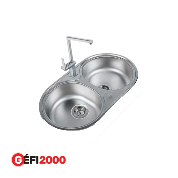 TEKA DR 78 2B mosogató  780x440 /szifon.61001166/