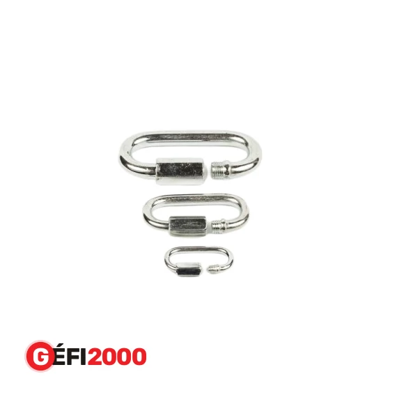 Karabiner csavaros M10x90 mm horganyzott