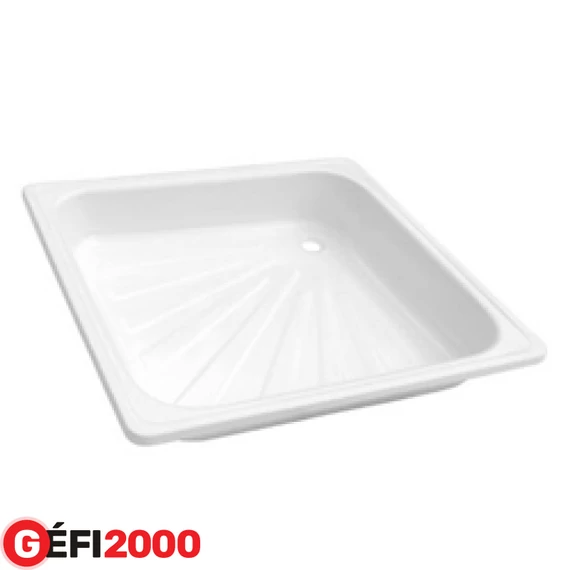 Zuhanytálca 90x90x14.5 fehér lemez