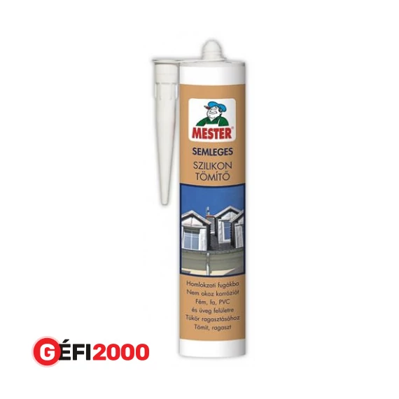MESTER semleges szilikon átlátszó 310 ml