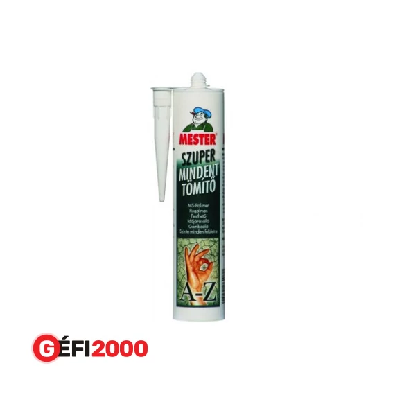 MESTER szuper mindent ragasztó 290 ml. fehér