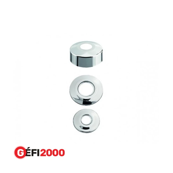 HAAS Takarórózsa 1/2  króm 50mm  magas