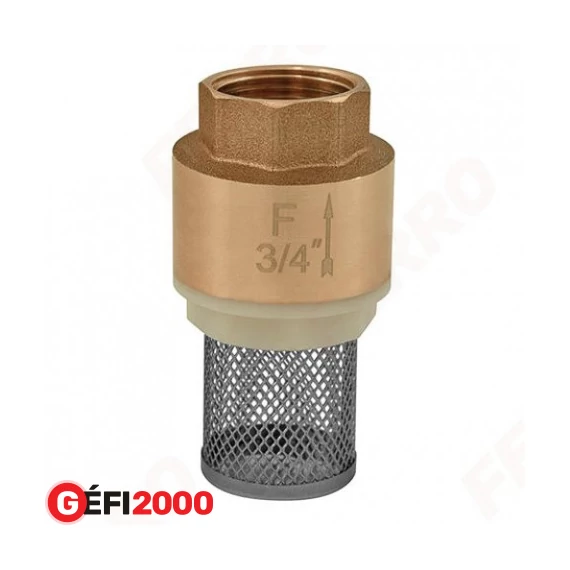 Ferro, ellenőrző szelep szűrővel 11/2"