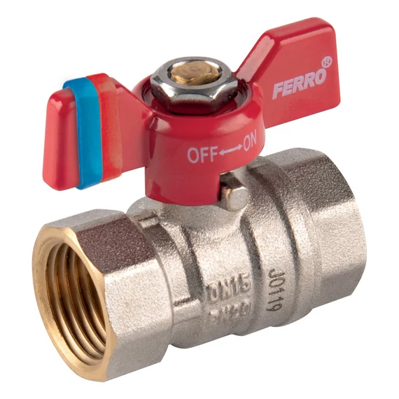 Ferro F-Comfort golyóscsap pillangókarral, 1/2" BB /24/
