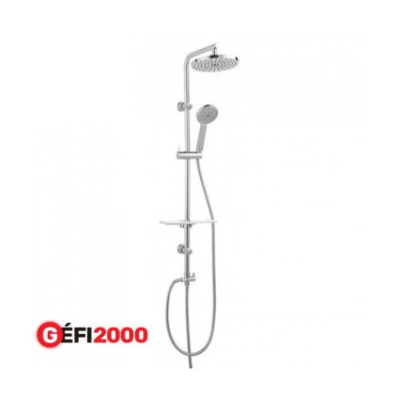 Ferro AMIGE Verdeline zuhanyrendszer/fej+kézizuhany, kerek/