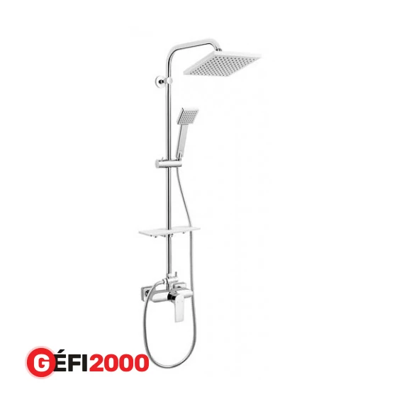 Ferro ALGEO SQUARE zuhanyrendszer csapteleppel NP74-BAQ7U