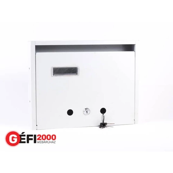 Lépcsőházi postaláda szürke 016 névjegyes 35x27