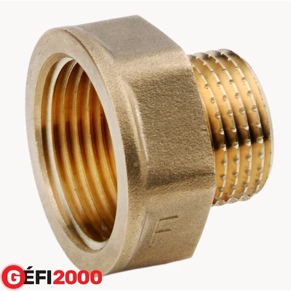 sárgaréz szűkítő 1/2"-3/4" BK