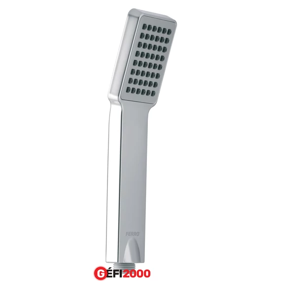 FERRO zuhanyfej QUADRO 1 funkciós króm /50/