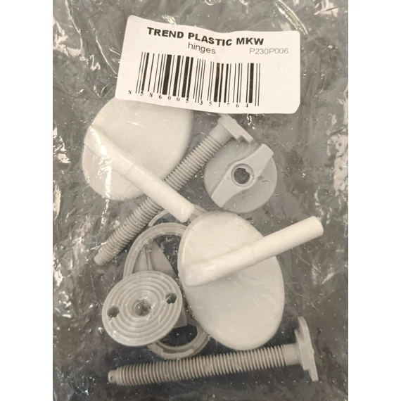 WC-zsanér "TREND PLASTIC MKW" Praktik ülőkéhez műanyag