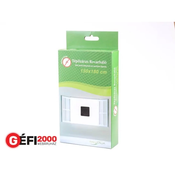 Szúnyogháló ablakra 150x150 fekete FS05
