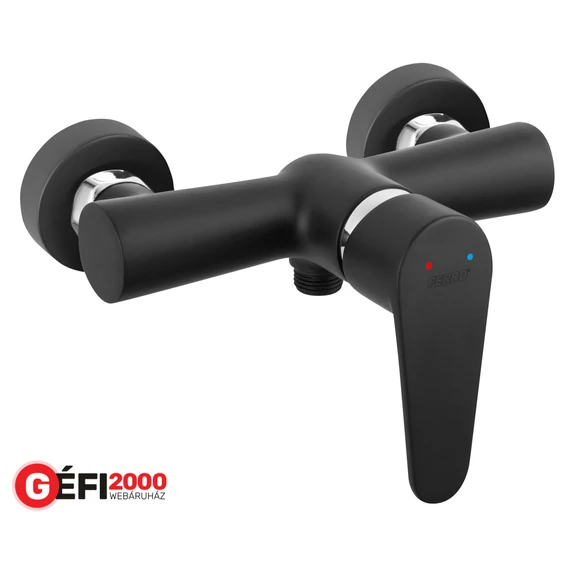 Ferro ALGEO Black zuhanycsaptelep