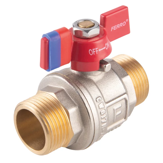 Ferro F-Power golyóscsap pillangókarral, 1/2" KK  /15/