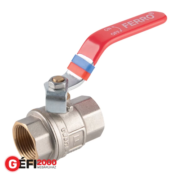 Ferro F-Power golyóscsap lapátkarral, 6/4" BB