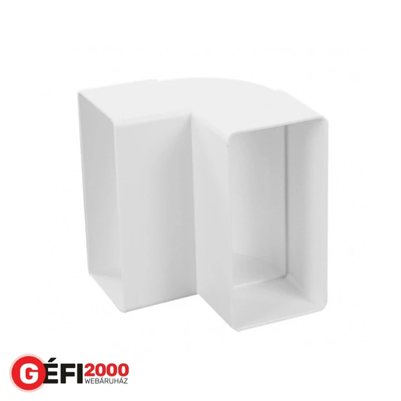 Haco Lapos függőleges könyök idom 110x55 mm
