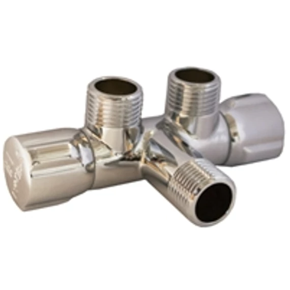EW Sarokszelep dupla 1/2"-1/2", kerámiabetétes