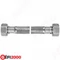 Ferro Acélborítású flexicső 1/2" x 1/2" KB   80 cm