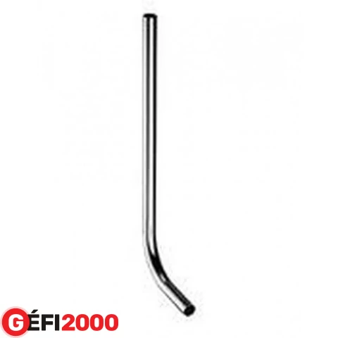 WC öblítőcső KRÓMOZOTT 600x200 mm  /WÖ-1-K/