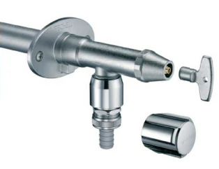 Schell Polar II szett fagybiztos falon kívüli szelep  03 997 03 99