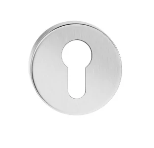 Rozetta inox, rozsdamentes PZ, cilinderlyukas d=50 mm