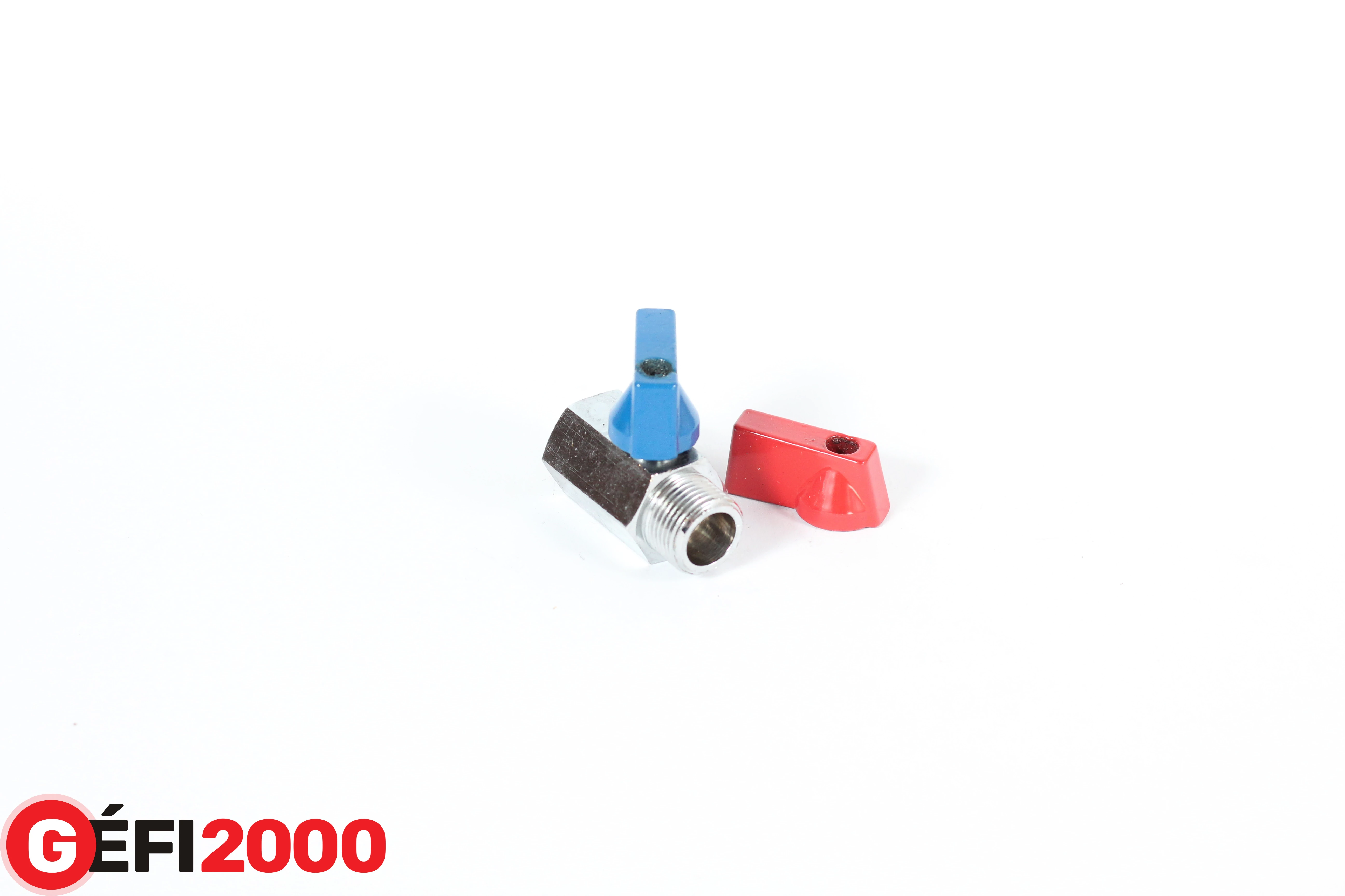 Mini golyóscsap 3/8 KB import /króm-hatszögű /10/