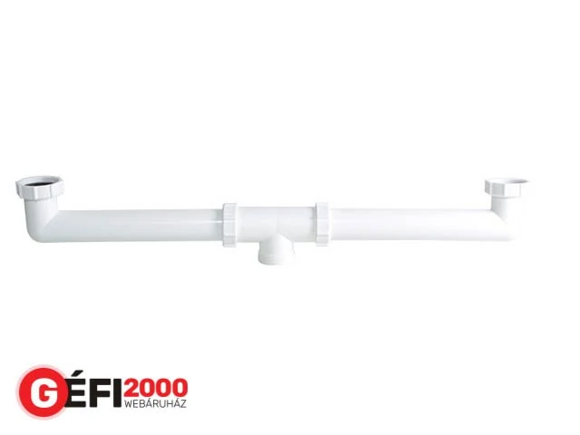 Styron STY-539-4 2 medencés mosogatóhoz összekötőcső T