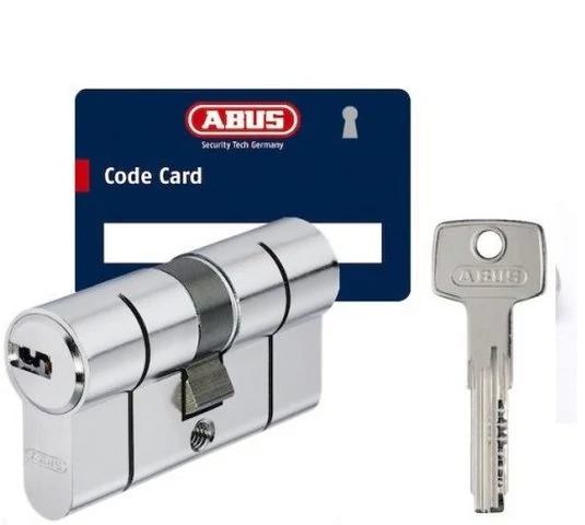 ABUS D6    40/45 zárbetét    5 fúrt kulcsos, törésvédett