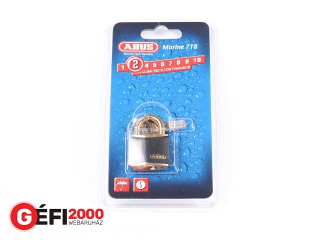 ABUS 718/30 MARINE lakat vízálló