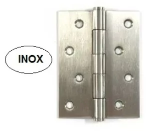Ajtózsanér 100x75x2 rozsdamentes, inox SH002
