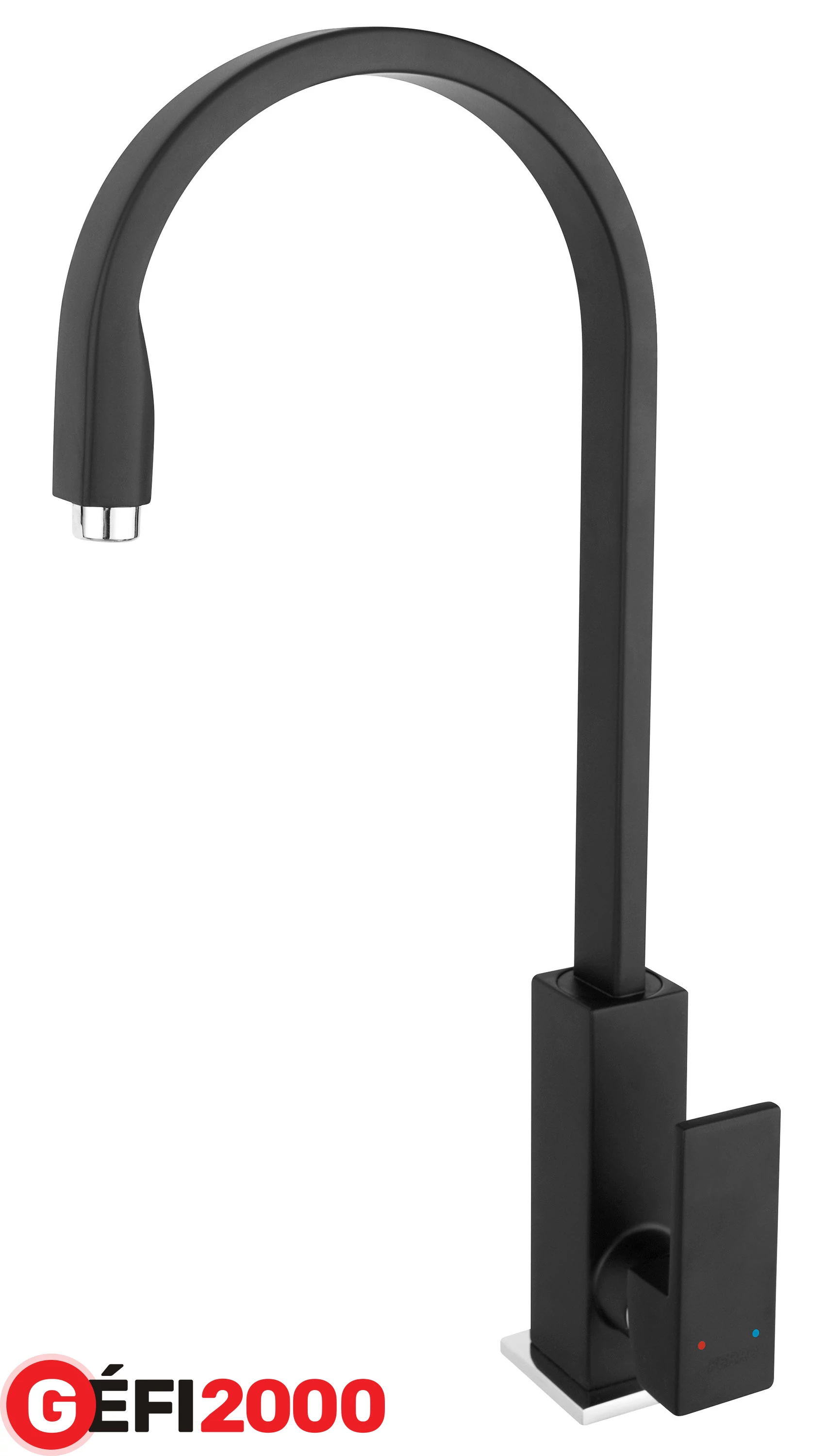Ferro Zicco Black - konyhai csaptelep