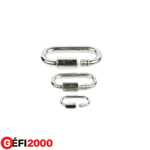 Karabiner csavaros M10x90 mm horganyzott