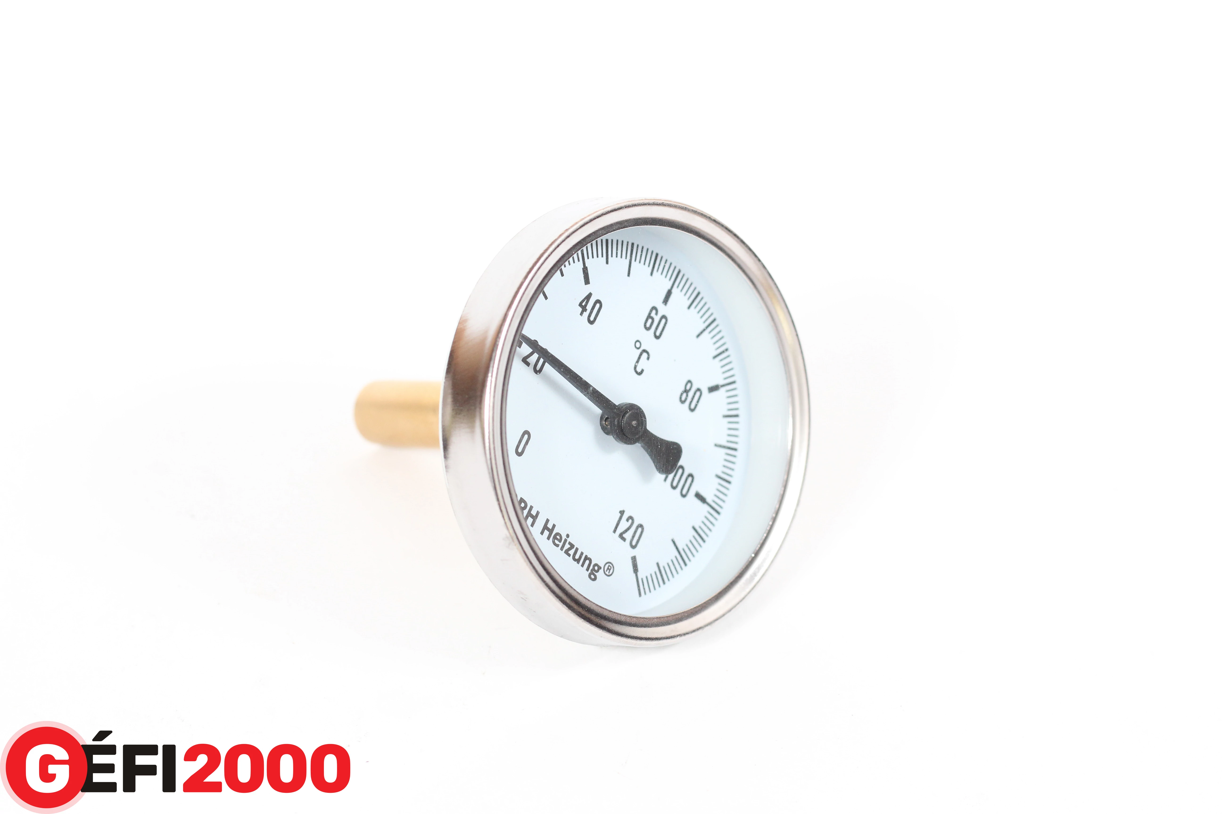 Hőmérő 1/2x50 hátsó csatlakozású 63 mm 0-120 C