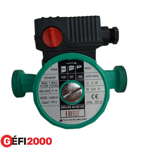 BRH/IBO/Greenpro 25/60 szivattyú 180mm/6m/3fok. 6/4