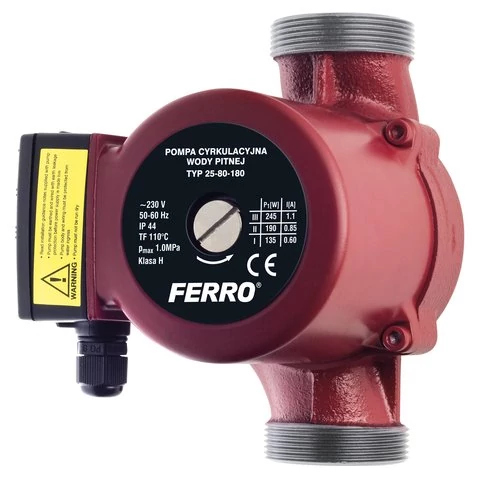 Ferro 32-60 180 Keringetőszivattyú ivóvízre