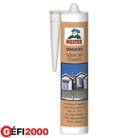 MESTER semleges szilikon átlátszó 310 ml