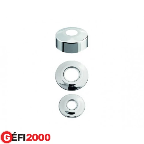 HAAS Takarórózsa 1/2  króm 50mm  magas