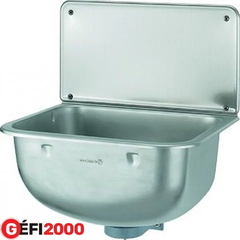 HAAS Falikút szett rozsdamen. acél (6260 kút+szif+rács/46,5x45x33)
