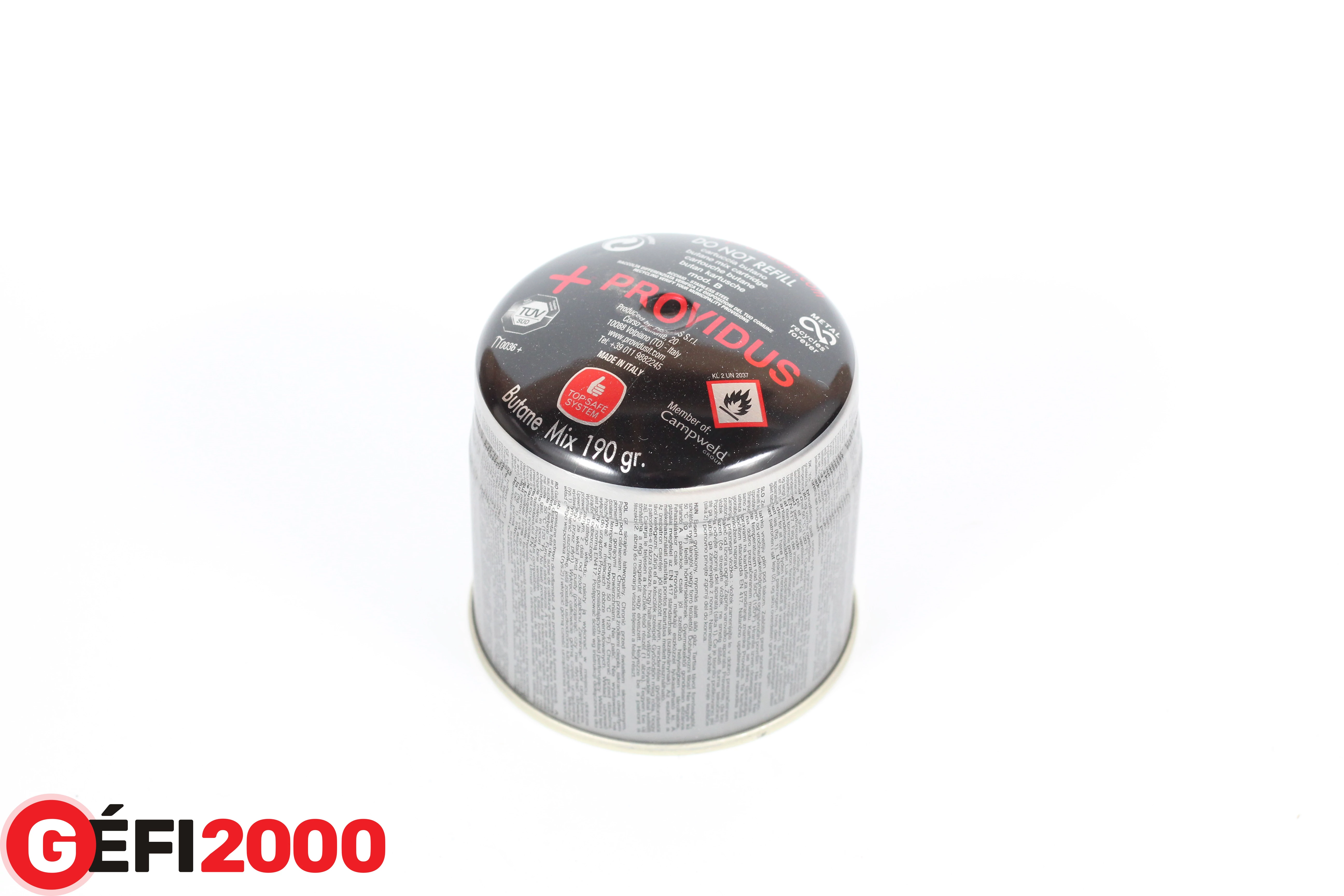 Gázpatron, gázpalack 190 gr. forrasztólámpához (36)