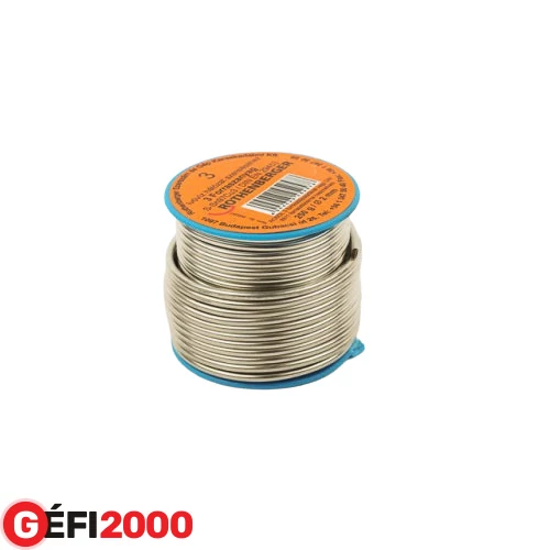 Tekercses lágyforrasz 3 mm  250g (ón,cin) Rothenberger
