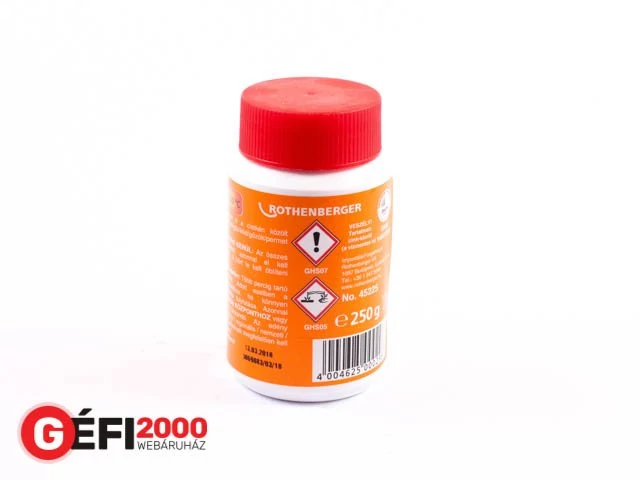 Forrasztó paszta ROTHENBERGER 250 g.