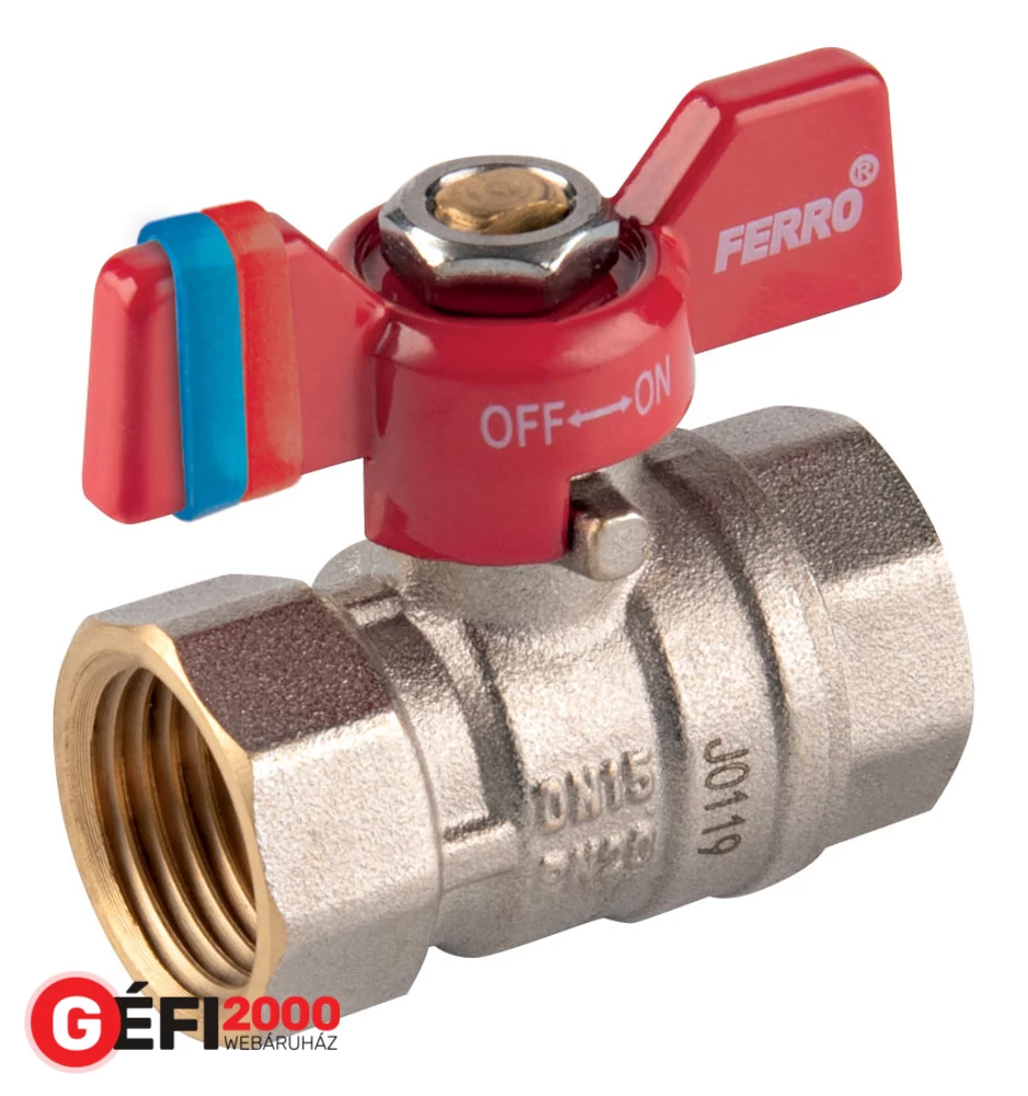 Ferro F-Comfort golyóscsap pillangókarral, 1