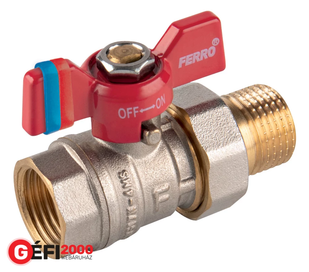 Ferro F-Comfort golyóscsap pillangókarral, 1