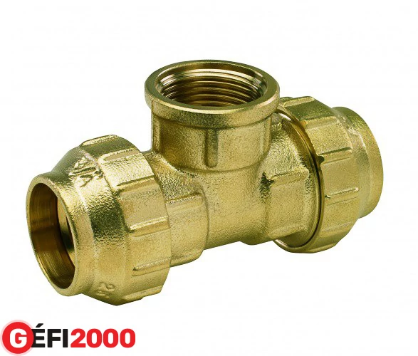 KPE RÉZ T-idom 25x3/4x25 BM