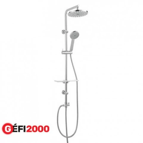 Ferro AMIGE Verdeline zuhanyrendszer/fej+kézizuhany, kerek/