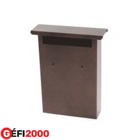 Postaláda Nosztalgia sima barna 32x21 cm 101